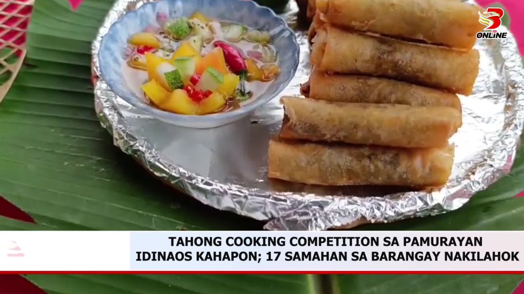 ⁣Tahong Cooking Competition sa Pamurayan Idinaos Kahapon; 17 Samahan sa Barangay Nakilahok