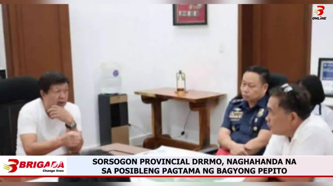 Sorsogon Provincial DRRMO, Naghahanda na sa Posibleng Pagtama ng Bagyong Pepito
