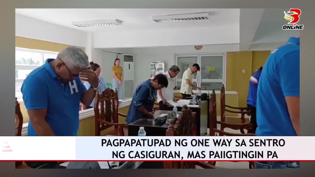 ⁣Pagpapatupad ng One Way sa Sentro ng Casiguran, mas Paiigtingin pa