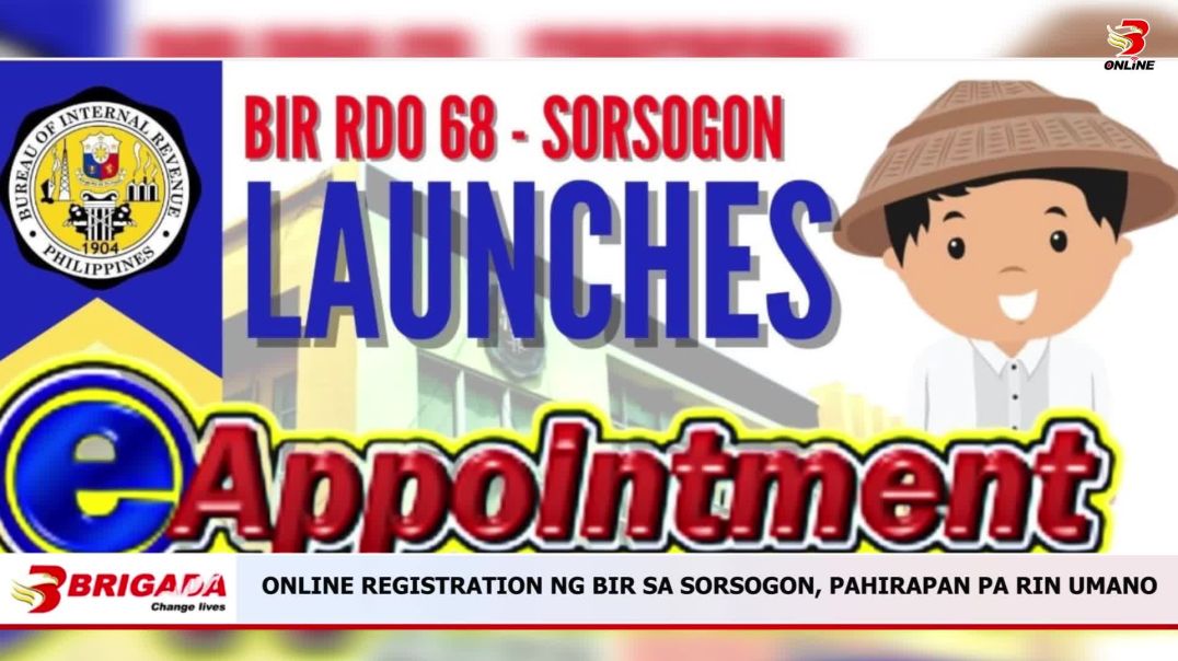 ⁣Online Registration ng BIR sa Sorsogon, Pahirapan pa rin Umano