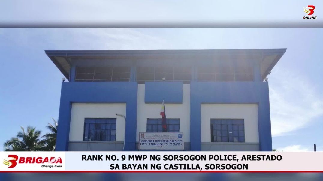 ⁣Rank no. 9 MWP ng Sorsogon Police, Arestado sa Bayan ng Castilla, Sorsogon