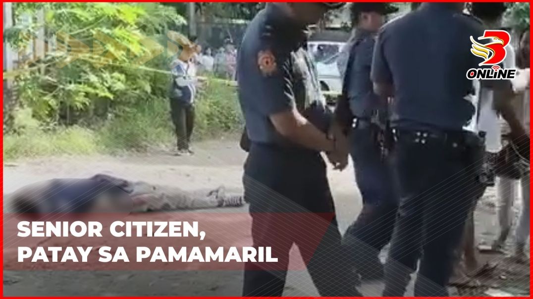 Senior citizen, patay sa pamamaril