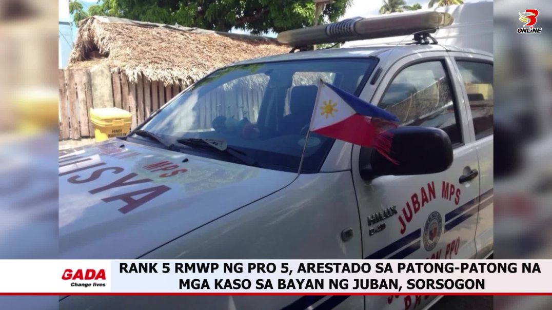 Rank 5 RMWP ng PRO 5, arestado sa patong-patong na mga kaso sa bayan ng Juban, Sorsogon
