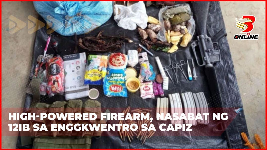 ⁣High-powered firearm, nasabat ng 12IB sa enggkwentro sa Capiz