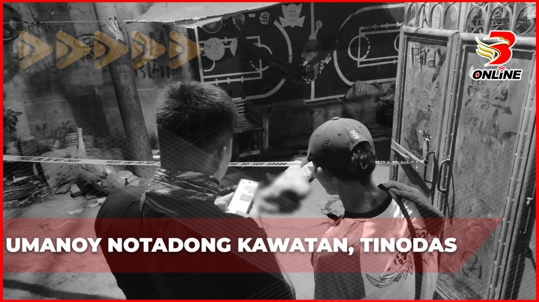 Umanoy notadong kawatan, tinodas