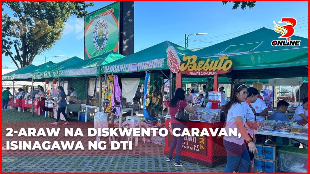 ⁣2-araw na Diskwento Caravan, isinagawa ng DTI