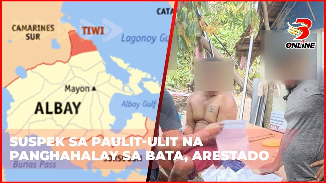 Suspek sa paulit-ulit na panghahalay sa bata, arestado