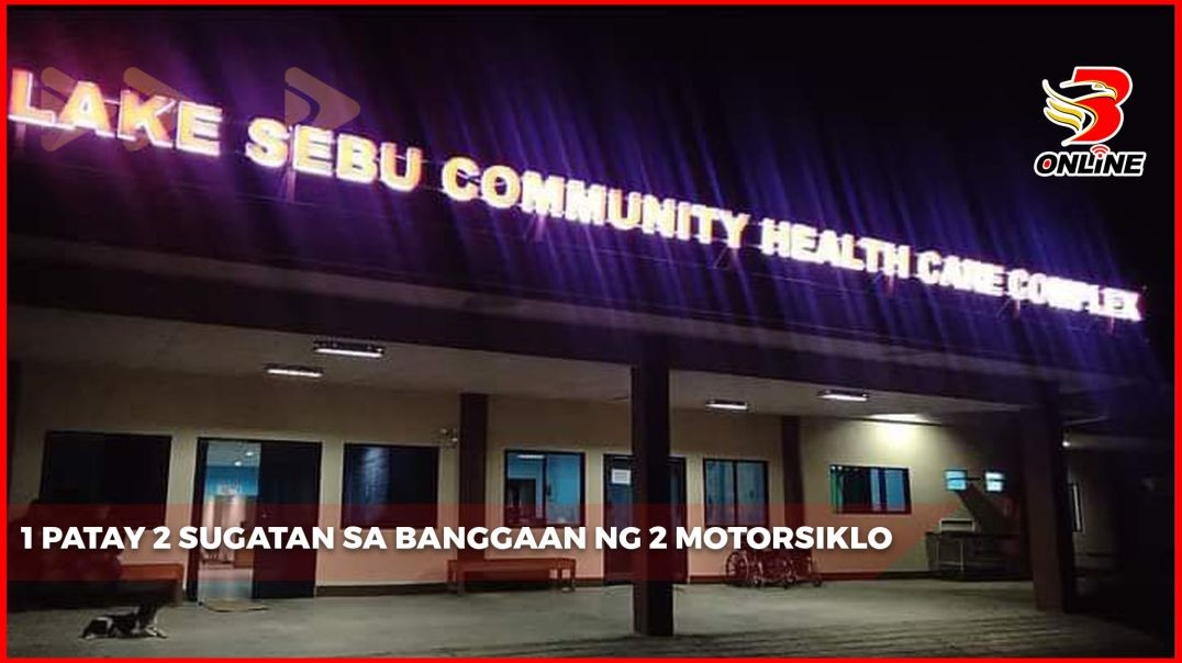 1 patay 2 sugatan sa banggaan ng 2 motorsiklo