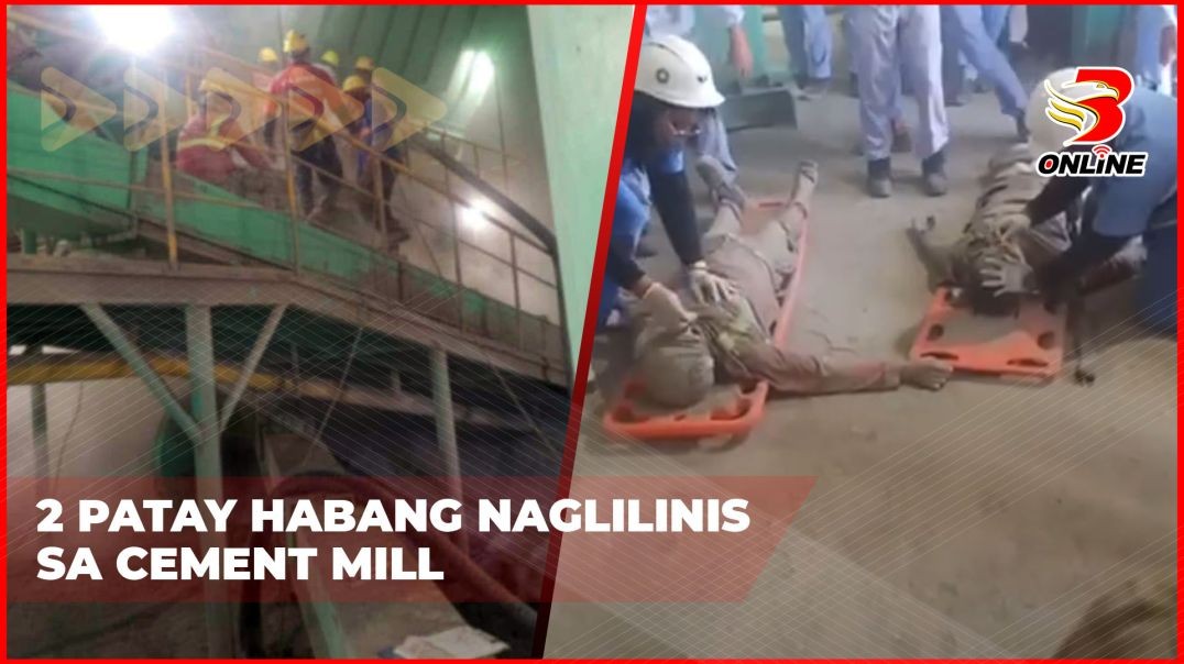 2 patay habang naglilinis sa cement mill