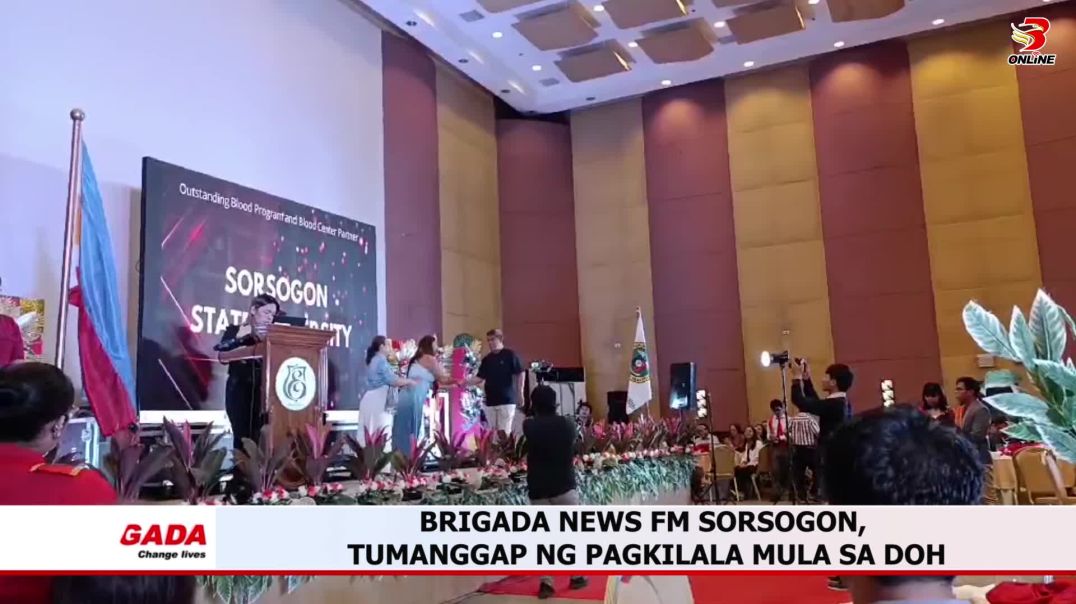 ⁣Brigada News Fm Sorsogon, tumanggap ng pagkilala mula sa DOH