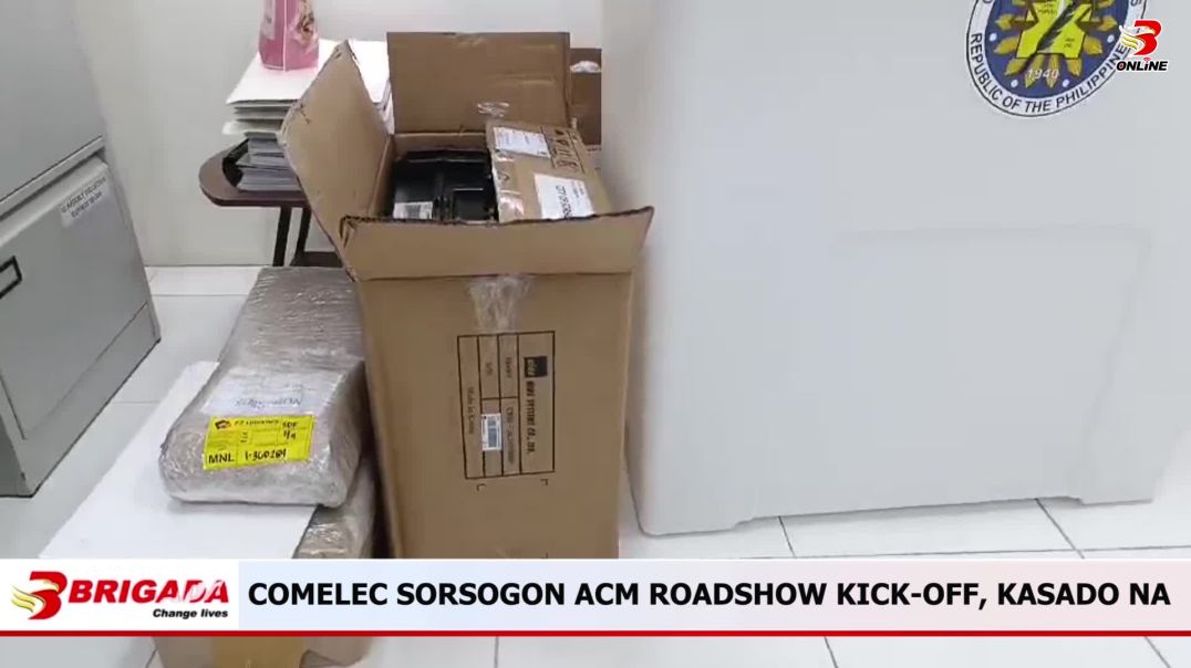 ⁣Comelec Sorsogon ACM roadshow kick-off, kasado na