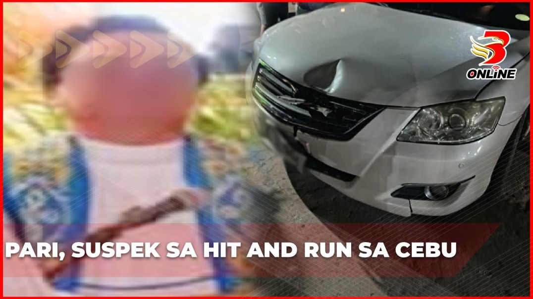 Pari, suspek sa hit and run sa Cebu