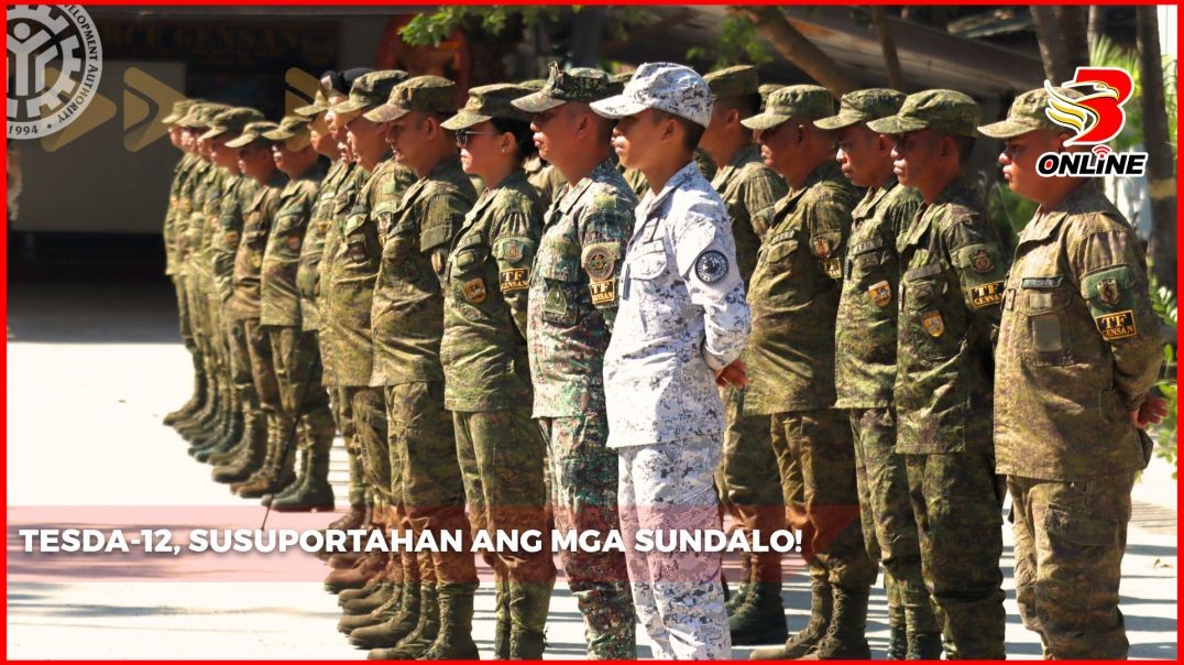 ⁣TESDA-12, susuportahan ang mga sundalo!  ⁣#brigadaph #intheheartofchanginglives