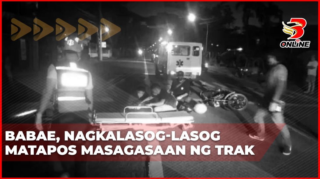 Babae, nagkalasog-lasog matapos masagasaan ng trak
