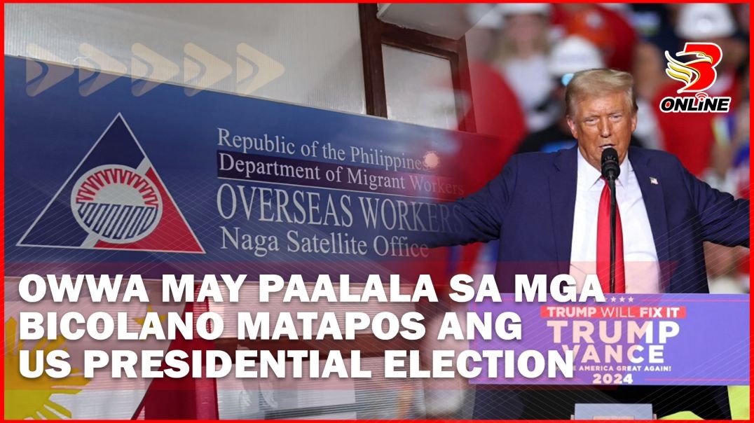 ⁣OWWA, may paalala sa mga bicolano matapos ang US Presidential Election