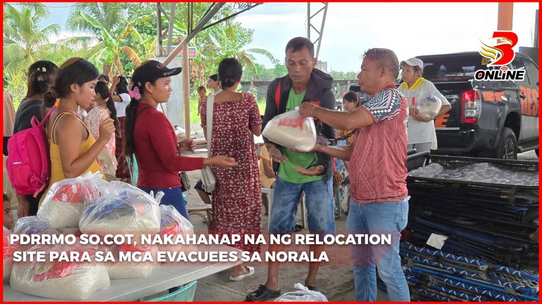PDRRMO So.Cot, nakahanap na ng relocation site para sa mga evacuees sa Norala