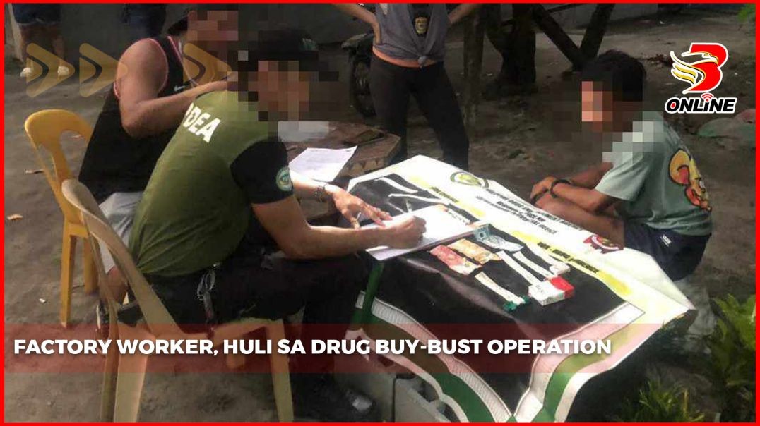 Factory worker, huli sa drug buy-bust operation
