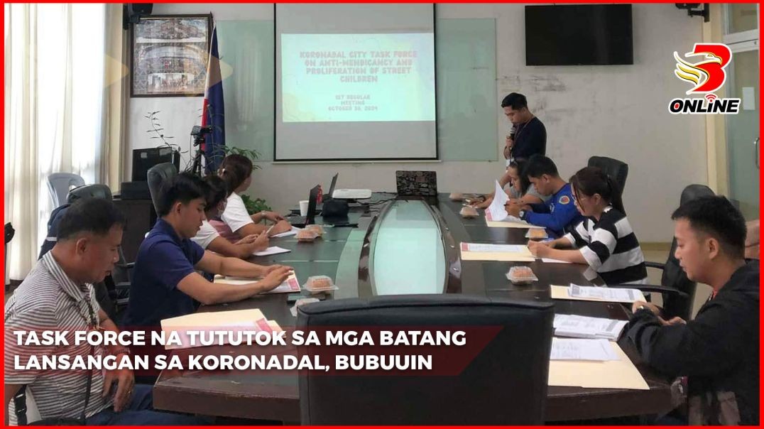 ⁣Task Force na tututok sa mga batang lansangan sa Koronadal, bubuuin