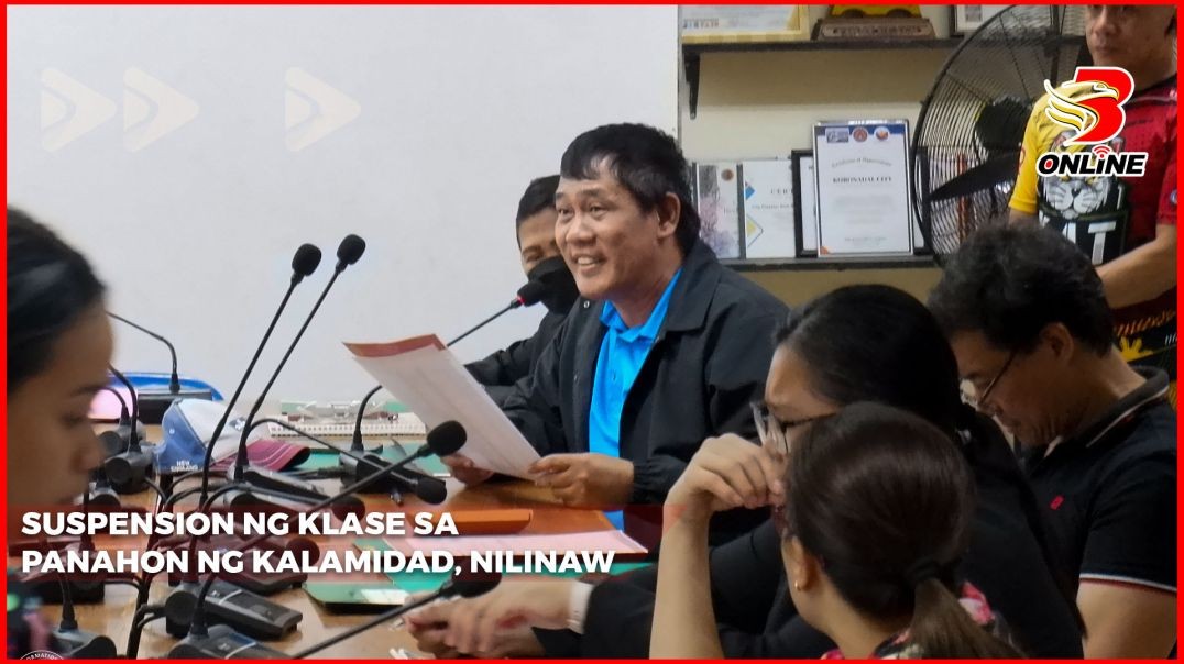 ⁣Suspension ng klase sa panahon ng kalamidad, nilinaw