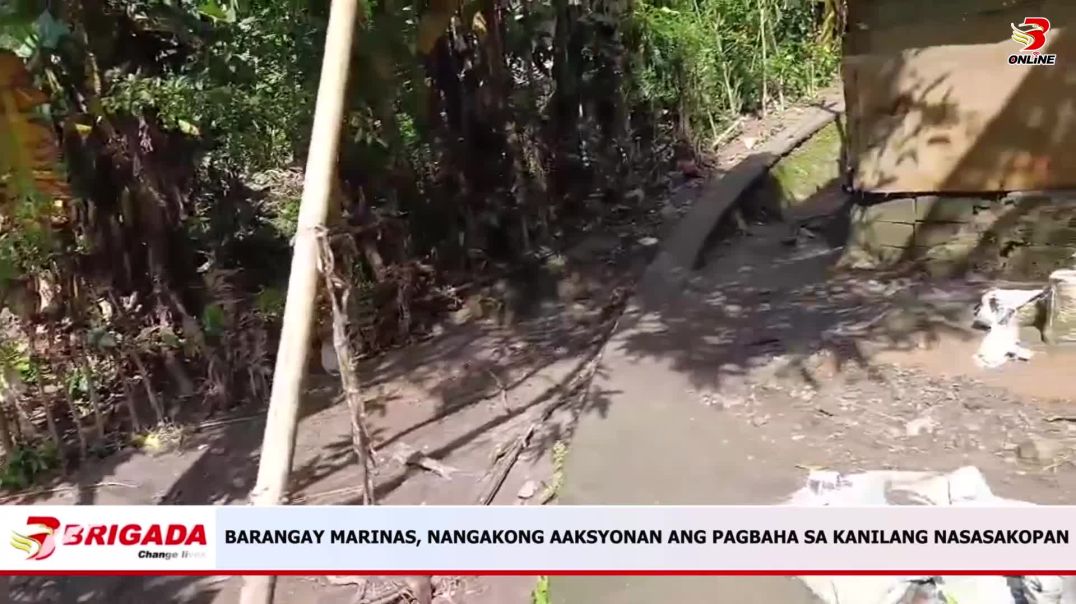 ⁣Barangay Marinas, nangakong aaksyonan ang pagbaha sa kanilang nasasakopan
