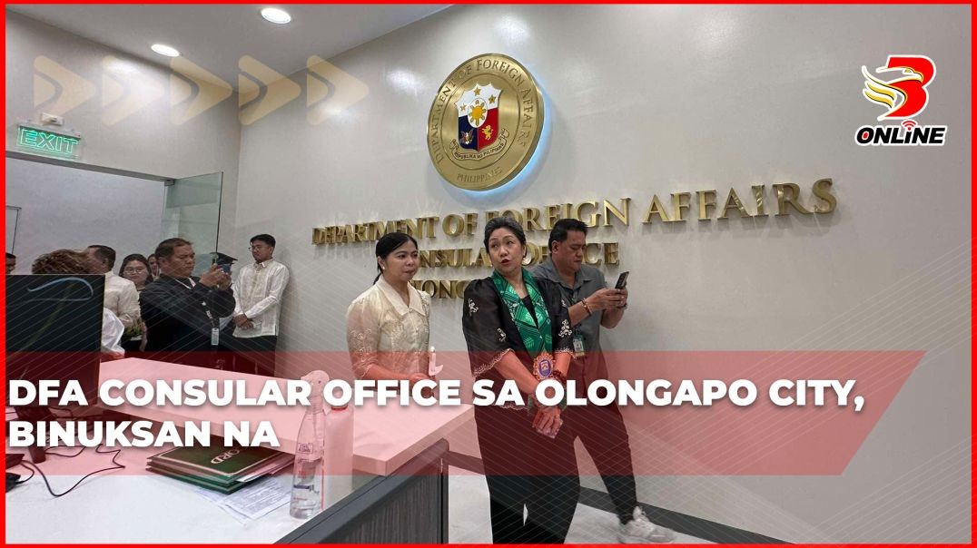 ⁣DFA Consular Office sa Olongapo City, binuksan na
