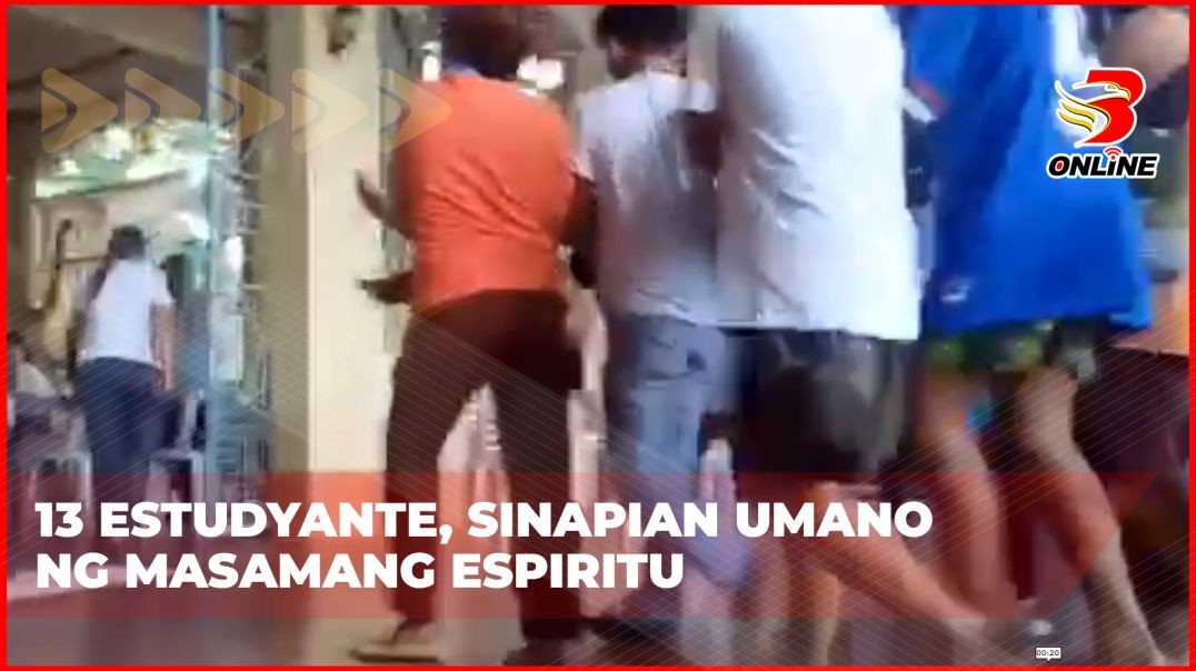 13 estudyante, sinapian umano ng masamang espiritu