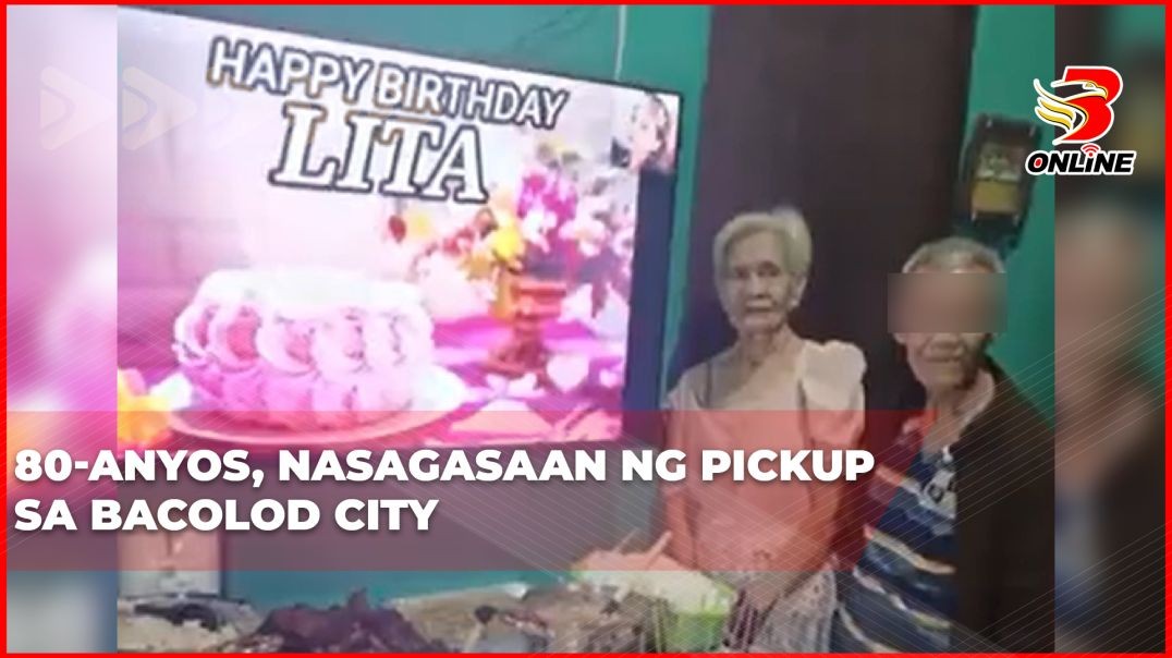 80-anyos, nasagasaan ng pickup sa Bacolod City