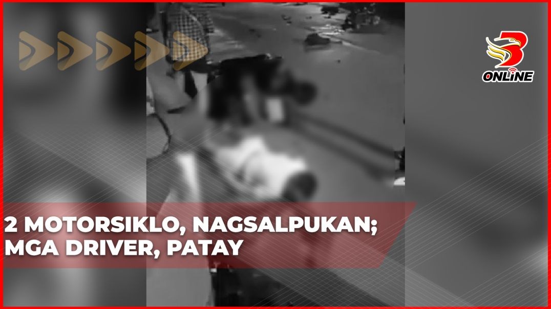 2 motorsiklo, nagsalpukan; Mga driver, patay