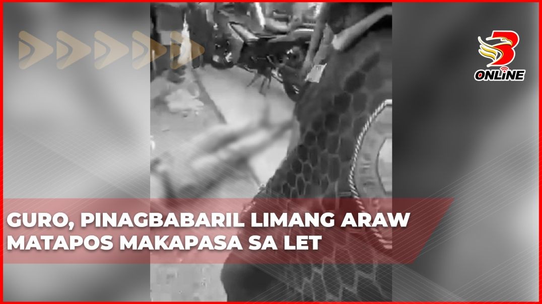 ⁣Guro, pinagbabaril limang araw matapos makapasa sa LET