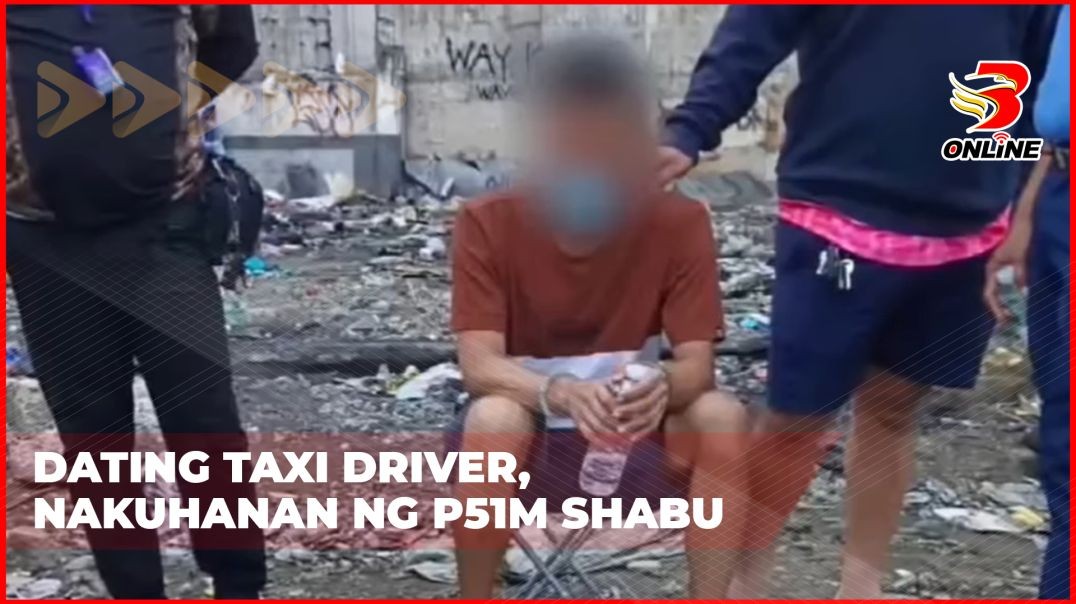 Dating taxi driver, nakuhanan ng P51M shabu