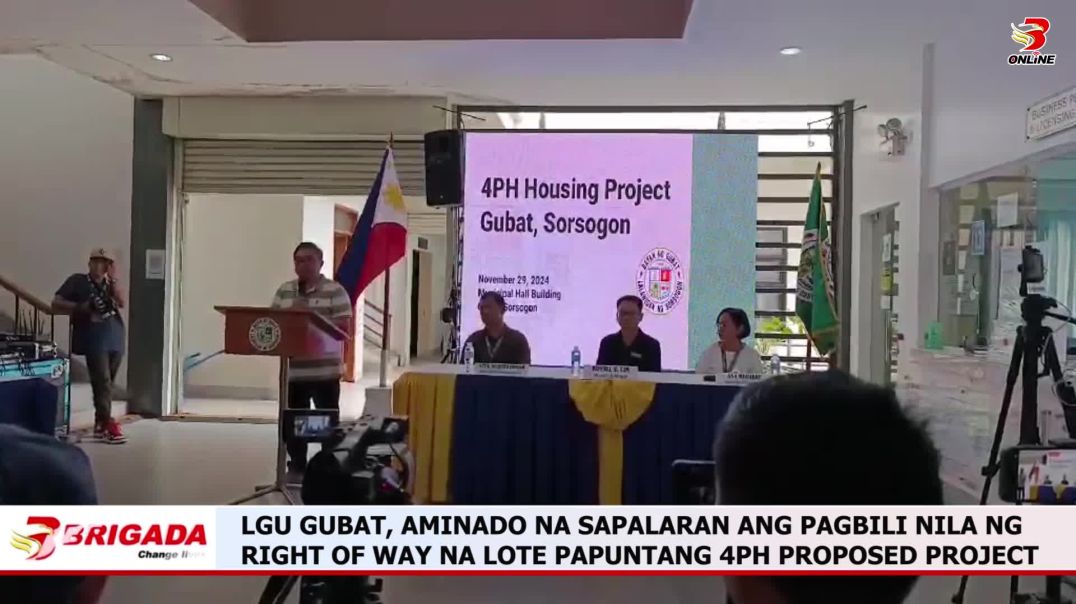 ⁣LGU Gubat, aminado na sapalaran ang pagbili nila ng right of way na lote papuntang 4ph proposed proj