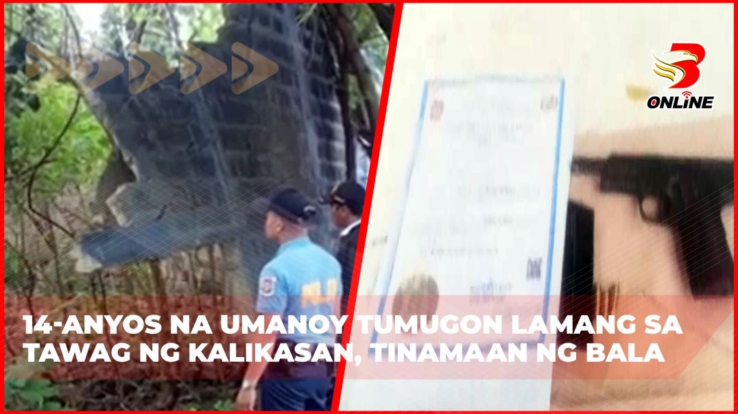 14-anyos na umanoy tumugon lamang sa tawag ng kalikasan, tinamaan ng bala