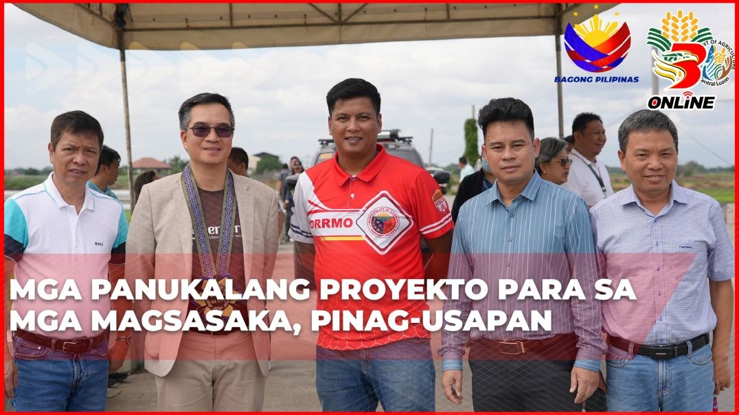 ⁣Mga panukalang proyekto para sa mga magsasaka, pinag-usapan