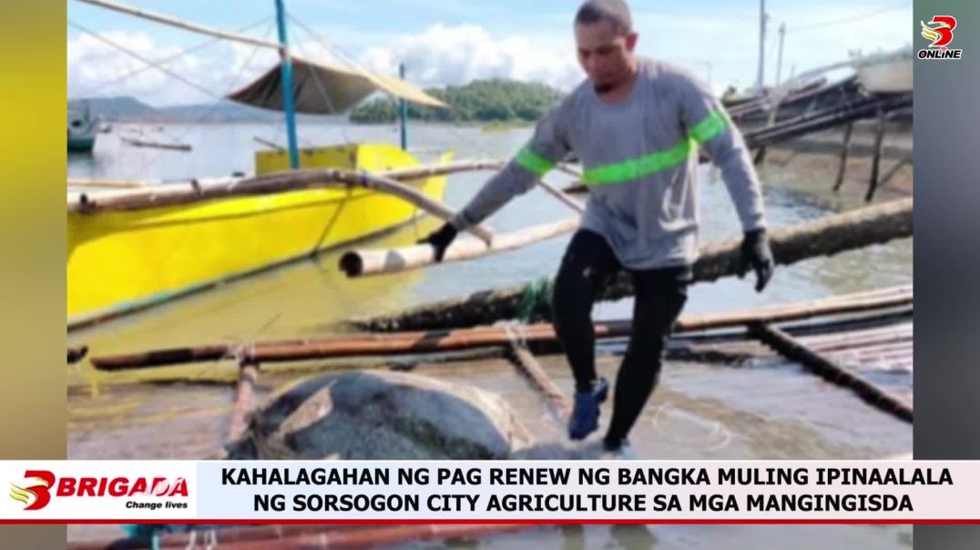 ⁣KAHALAGAHAN NG PAG RENEW NG BANGKA MULING IPINAALALA NG SORSOGON CITY AGRICULTURE SA MGA MANGINGISDA