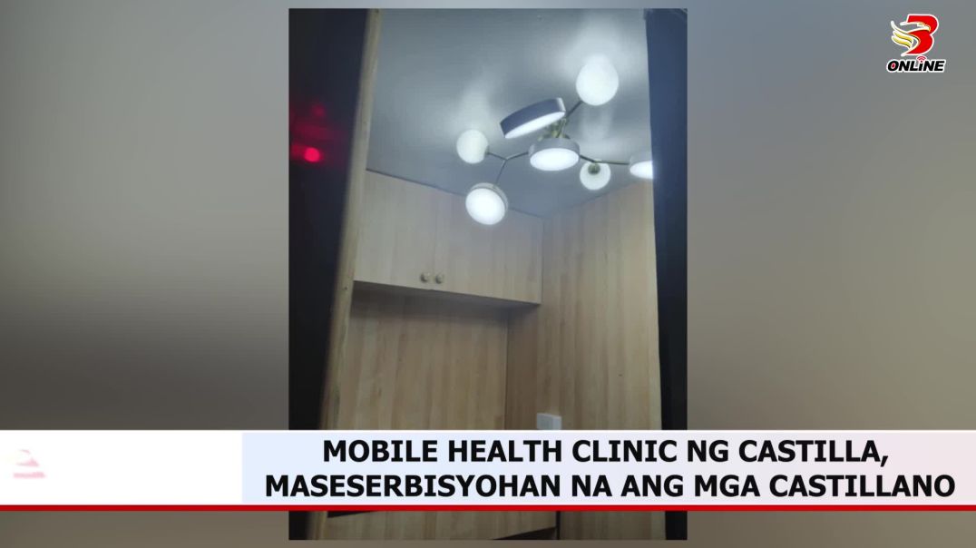 ⁣Mobile Health Clinic ng Castilla, maseserbisyohan na ang mga Castillano