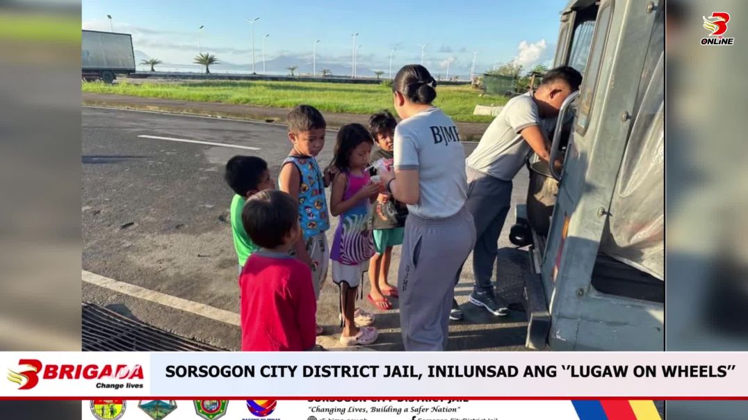 ⁣SORSOGON CITY DISTRICT JAIL, INILUNSAD ANG ‘’LUGAW ON WHEELS’’