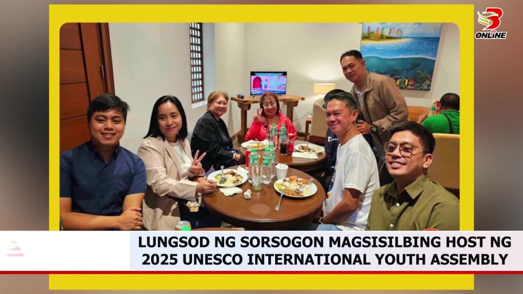 ⁣Lungsod ng Sorsogon magsisilbing host ng 2025 unesco international youth assembly