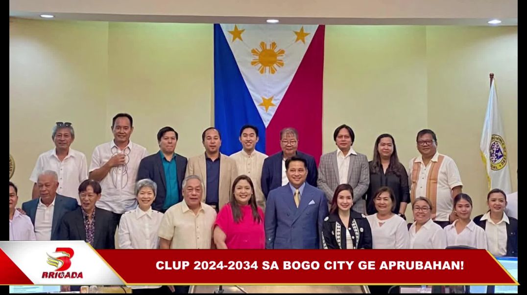 CLUP 2024-2034 SA BOGO CITY, GE APRUBAHAN!