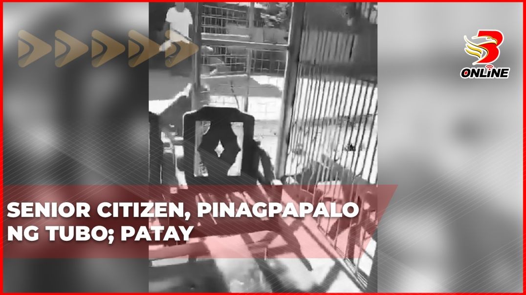 ⁣Senior Citizen, pinagpapalo ng tubo; patay