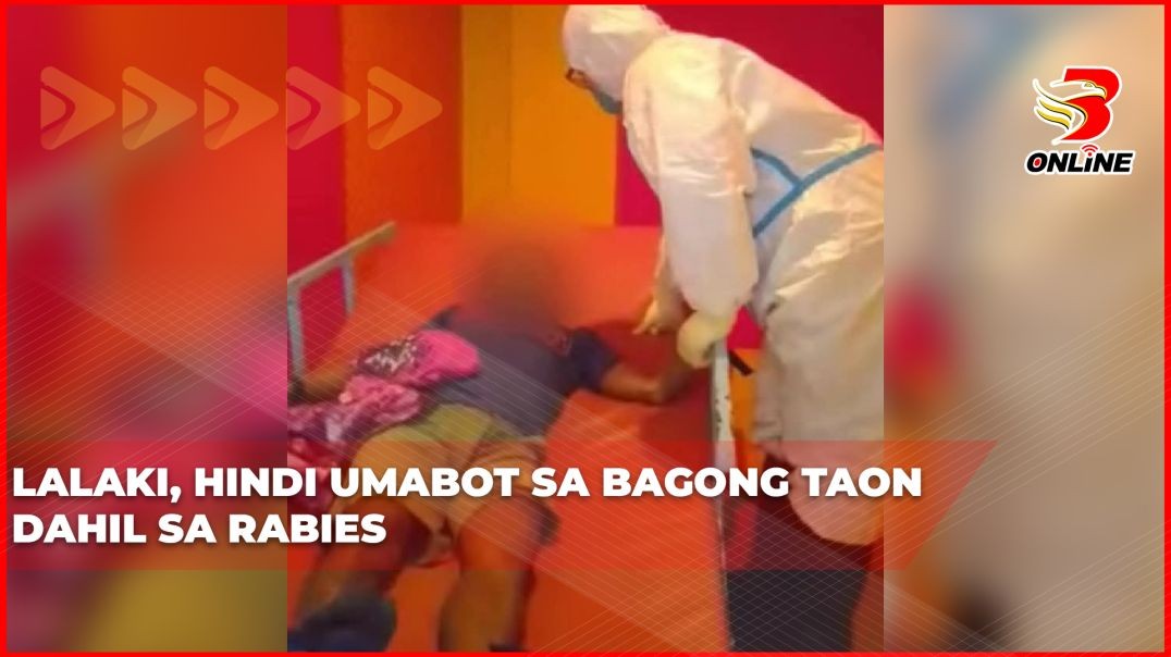 ⁣Lalaki, hindi umabot sa bagong taon dahil sa rabies