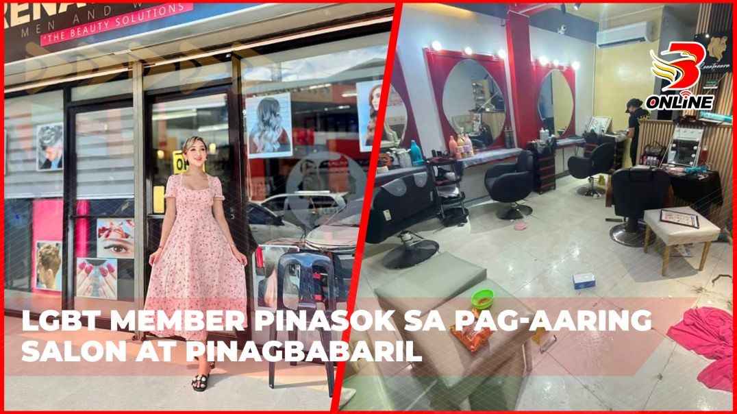 LGBT member pinasok sa pag-aaring salon at pinagbabaril