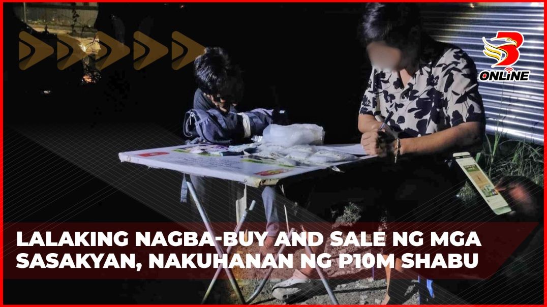 Lalaking nagba-buy and sale ng mga sasakyan, nakuhanan ng P10M shabu