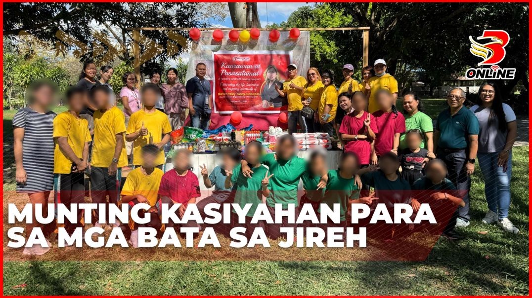 ⁣Munting kasiyahan para sa mga bata sa Jireh