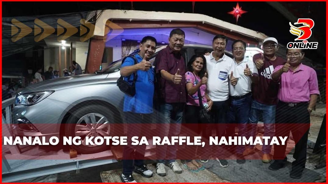 Nanalo ng kotse sa raffle, nahimatay