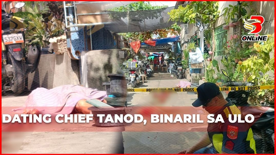 ⁣Dating chief tanod, binaril sa ulo