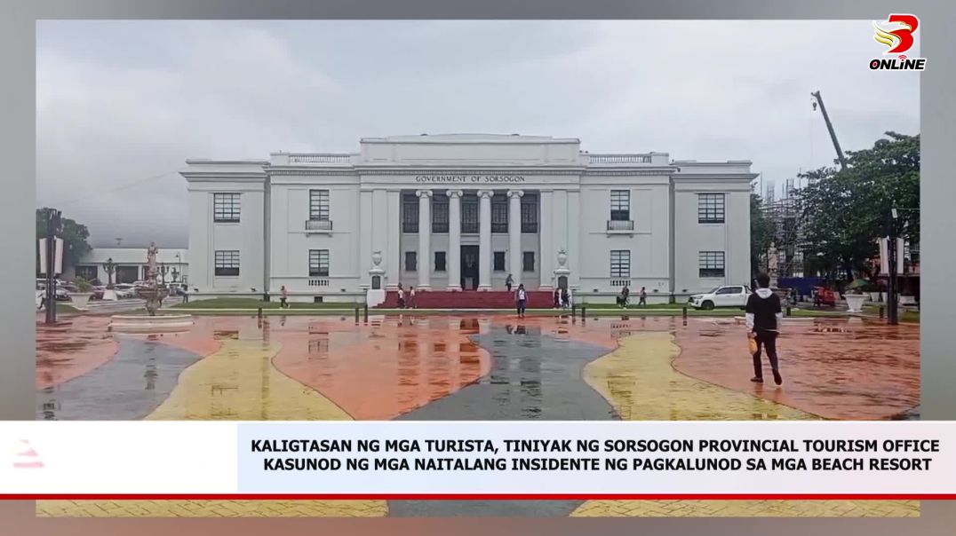 ⁣Kaligtasan ng mga turista, tiniyak ng Sorsogon Provincial Tourism office kasunod ng mga naitalang in