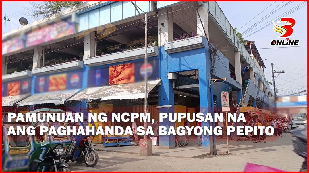 ⁣Pamunuan ng NCPM, puspusan na ang paghahanda sa Bagyong Pepito