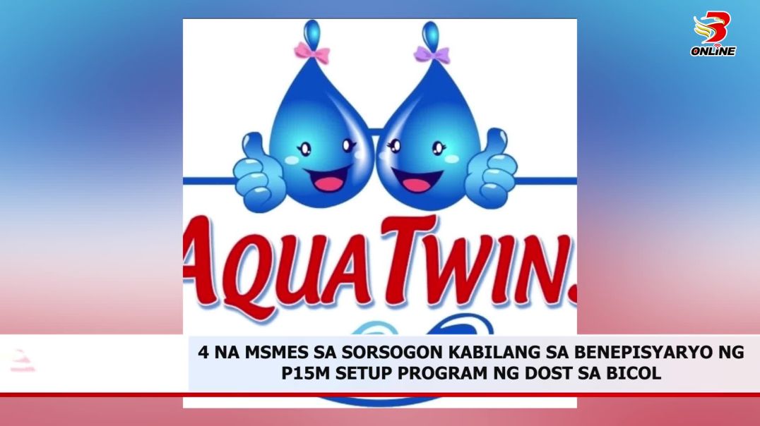 ⁣4 na MSMEs sa Sorsogon kabilang sa benepisyaryo ng P15M SETUP program ng DOST sa Bicol