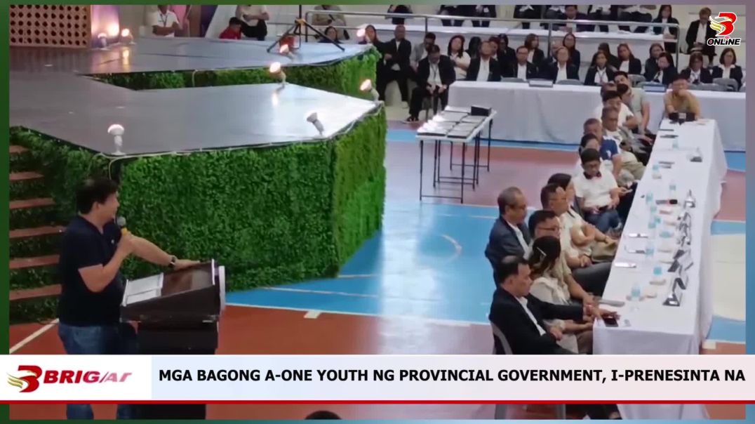 ⁣MGA BAGONG A-ONE YOUTH NG PROVINCIAL GOVERNMENT, I-PRENESINTA NA