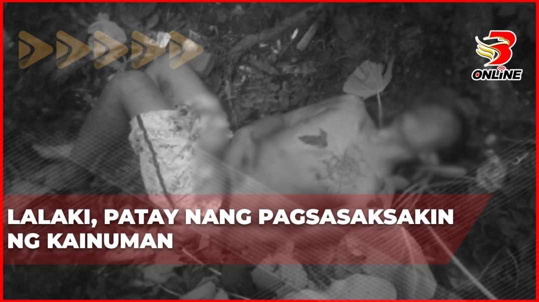 Lalaki, patay nang pagsasaksakin ng kainuman